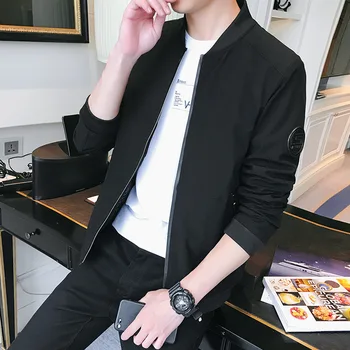 Autumn Jacket Men Baseball Collar Korean Style Fashion Men's Jackets Coat Zipper With Hooded Jacket Homme Slim Pocket 4XL
Autumn Jacket Men Baseball Collar Korean Style Fashion Men's Jackets Coat Zipper With Hooded Jacket Homme Slim Pocket 4XL