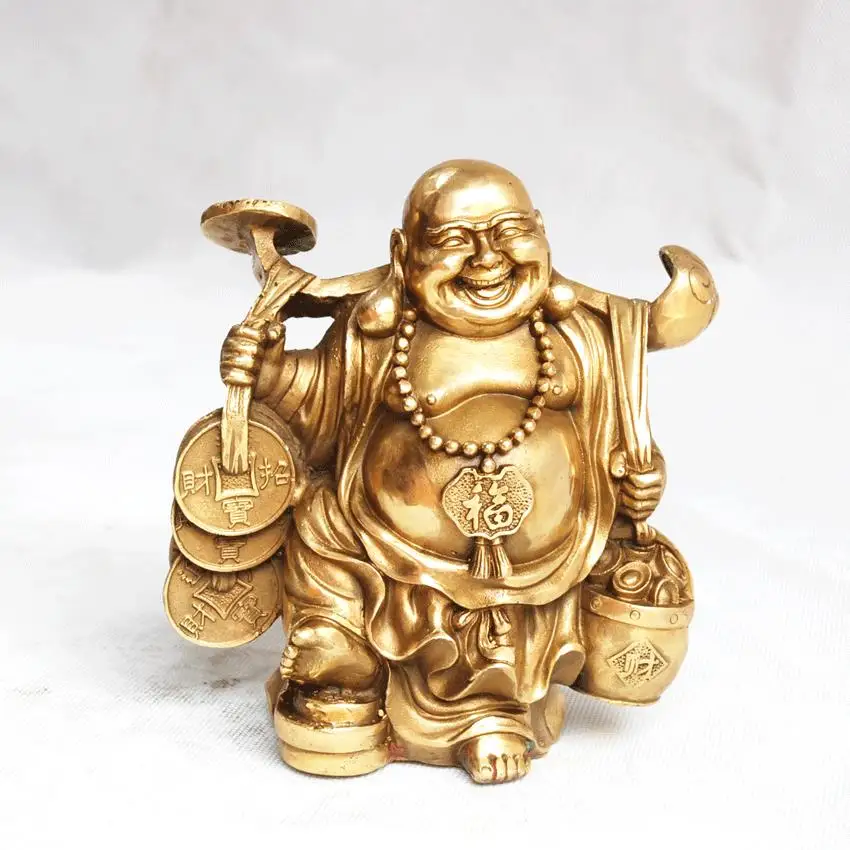 Factory Copper Feng Shui crafts Bronze copper home decoration crafts decoration lucky maitreya 
Factory Copper Feng Shui crafts Bronze copper home decoration crafts decoration lucky maitreya