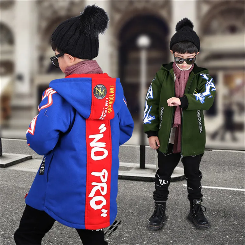 110-160cm Children's Winter Jackets For Teenage Boys Warm Winter Parkas Kids Winter Jacket Fashion Boys Overcoat
110-160cm Children's Winter Jackets For Teenage Boys Warm Winter Parkas Kids Winter Jacket Fashion Boys Overcoat