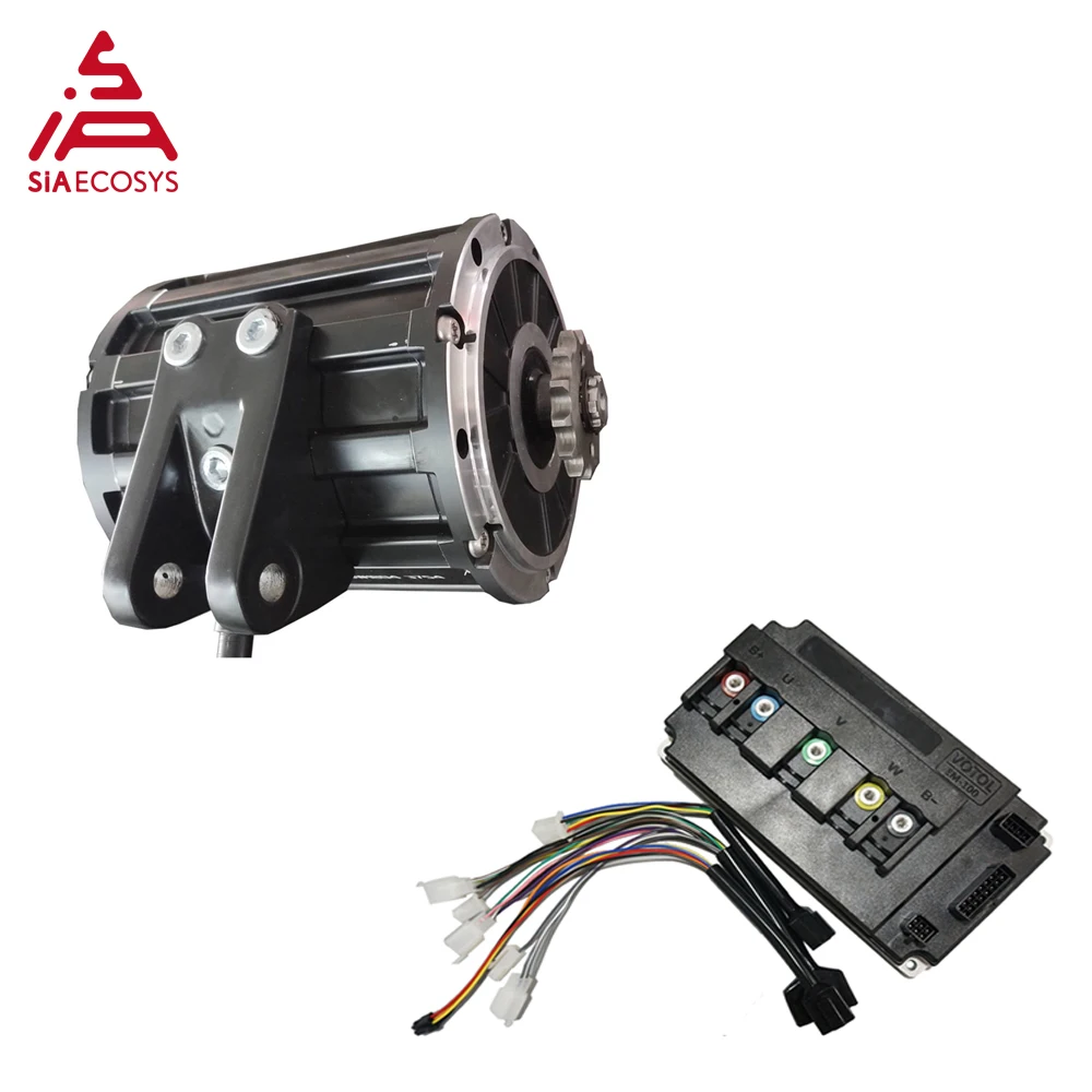 QS MOTOR 120 2000W Mid drive motor with sprocket 428 and EM100SP controller for electric motorbike Z6 70KPH 72V
QS MOTOR 120 2000W Mid drive motor with sprocket 428 and EM100SP controller for electric motorbike Z6 70KPH 72V