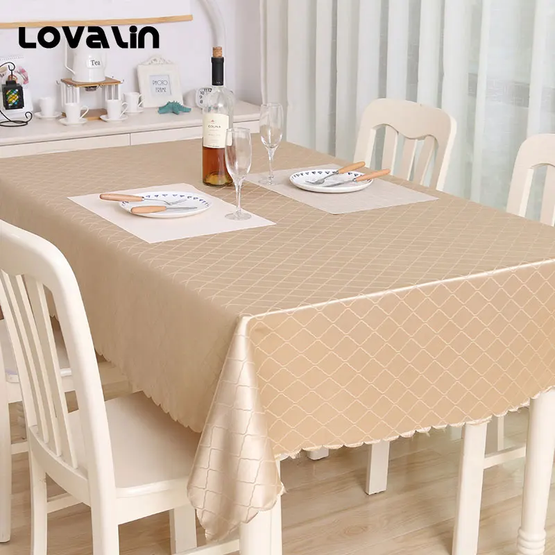 Lovalin Solid Color Tablecloth Tea Coffee Wedding Party Banquet Decoration Table Cover Geometric Rectangular Table Cloth ZB007
Lovalin Solid Color Tablecloth Tea Coffee Wedding Party Banquet Decoration Table Cover Geometric Rectangular Table Cloth ZB007