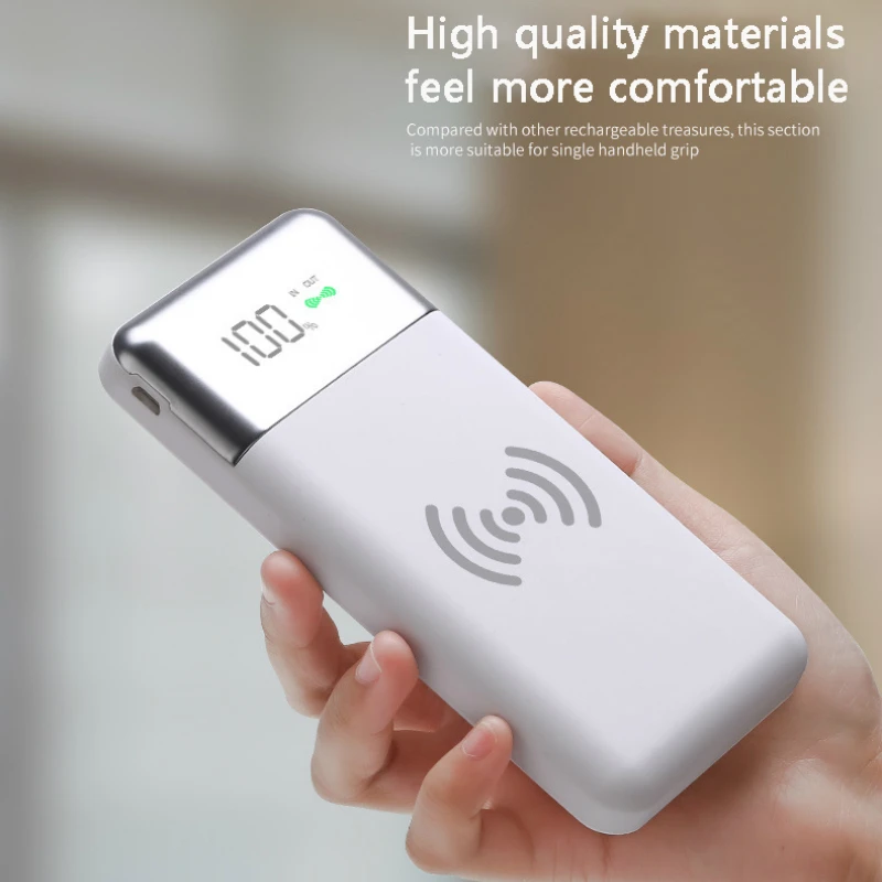 30000mAh QI Wireless Charger Power Bank For iphone XS Xiaomi Mi 9 Powerbank Dual USB Charger Wireless External Battery Pack Bank
30000mAh QI Wireless Charger Power Bank For iphone XS Xiaomi Mi 9 Powerbank Dual USB Charger Wireless External Battery Pack Bank