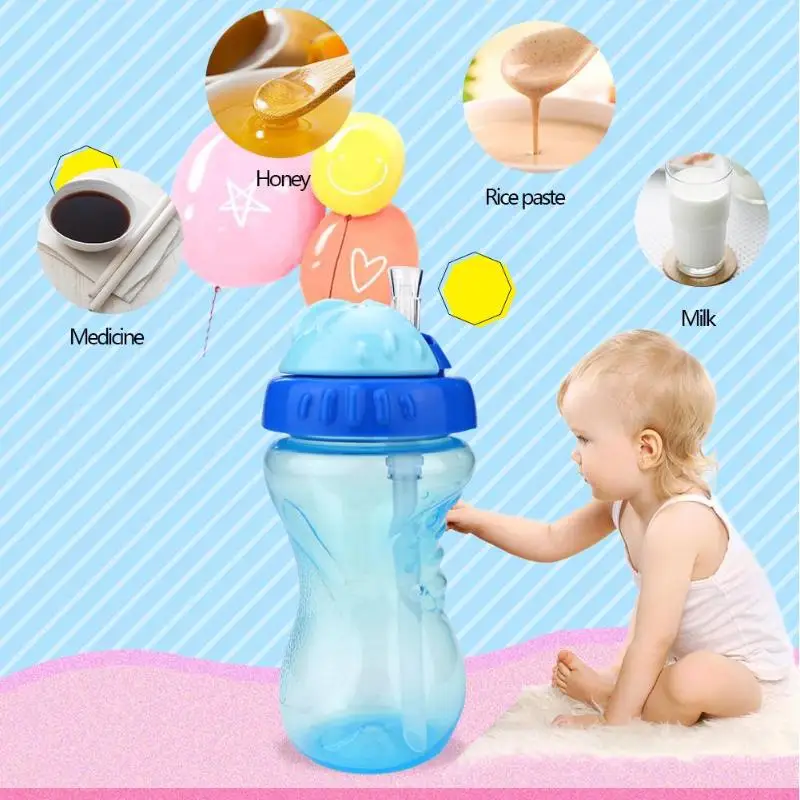 Kids Milk Learning Trained Baby Feed Bottle Mouth Feeding Bottle Practical GA