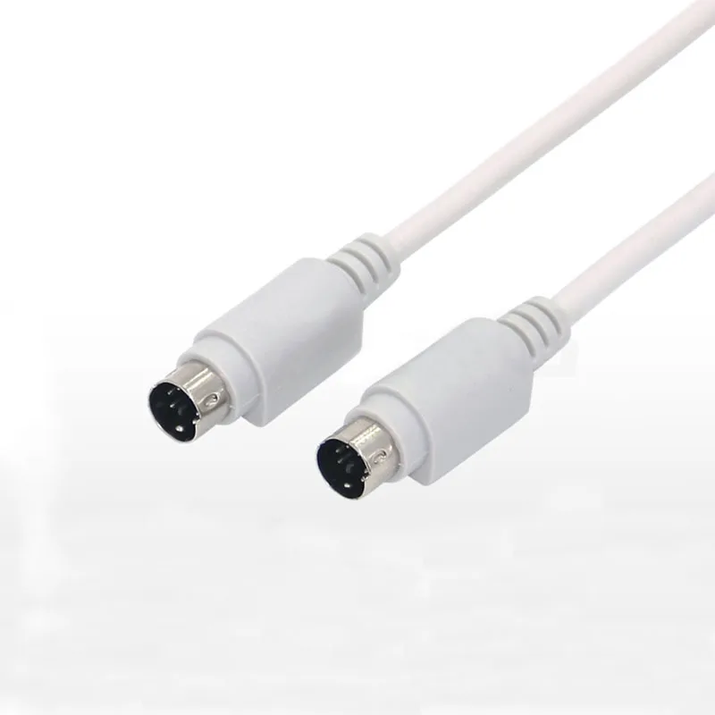 PS2 PS/2 Keyboard Mouse Male To male Extension Cable Lead 6 Pin Motherboard Mouse for Mouse Keyboard IC Card Reader
PS2 PS/2 Keyboard Mouse Male To male Extension Cable Lead 6 Pin Motherboard Mouse for Mouse Keyboard IC Card Reader
