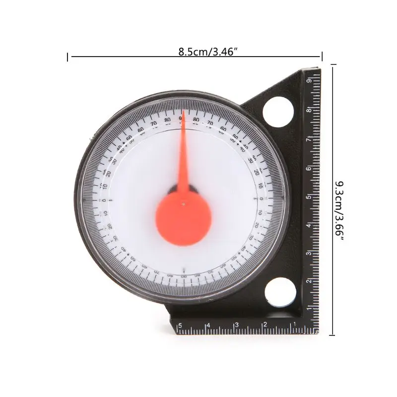 Slope Inclinometer Protractor Angle Finder Tilt Level Meter Clinometer Gauge With Magnetic Base
Slope Inclinometer Protractor Angle Finder Tilt Level Meter Clinometer Gauge With Magnetic Base