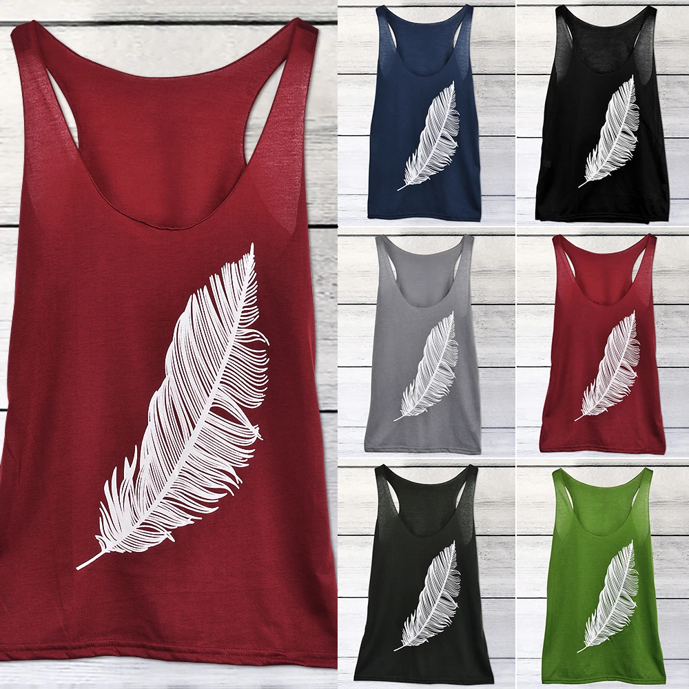 Drop shipping HEFLASHOR 2019 fashion trend loose casual home women's feather print shoulder vest
Drop shipping HEFLASHOR 2019 fashion trend loose casual home women's feather print shoulder vest