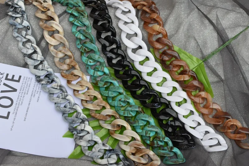 Accessories Large Acrylic Pearl 25Mm Women Decorative Chain Tide Wild Chain Resin Chain Shoulder Strap Accessories GBA74
Accessories Large Acrylic Pearl 25Mm Women Decorative Chain Tide Wild Chain Resin Chain Shoulder Strap Accessories GBA74
