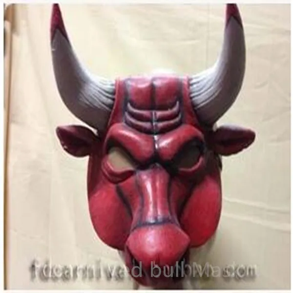 Scary Red Halloween Mask Latex Devil Ghost Mask with Ox Horn and Elastic Cord for Carnivals Masquerade Balls Cow Bull Mask
Scary Red Halloween Mask Latex Devil Ghost Mask with Ox Horn and Elastic Cord for Carnivals Masquerade Balls Cow Bull Mask