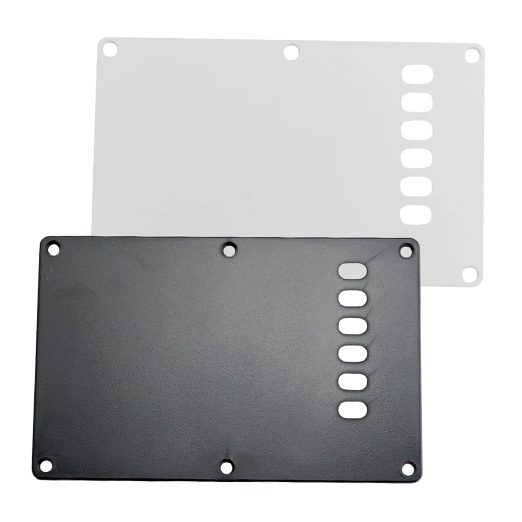 1 Ply Tremolo Cavity Cover Back Plate for Fender Stratocaster Strat Guitars with 6 oval holes Guitar Accessories
1 Ply Tremolo Cavity Cover Back Plate for Fender Stratocaster Strat Guitars with 6 oval holes Guitar Accessories