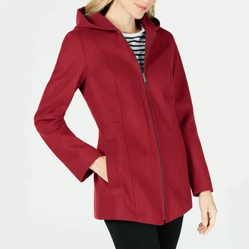 Women's Wool Jackets 2019 Spring Autumn New Casual Fashion coat Mid-Long Solid color Simple Hooded Woolen Slim Jacket Outerwear
Women's Wool Jackets 2019 Spring Autumn New Casual Fashion coat Mid-Long Solid color Simple Hooded Woolen Slim Jacket Outerwear