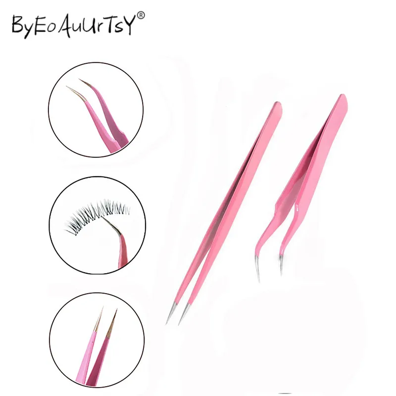 2pcs Original Pink vetus tweezers Stainless Steel Anti-static Tweezers for Eyelash Extensions CS-12/15 Straight/Curved Tweezers
2pcs Original Pink vetus tweezers Stainless Steel Anti-static Tweezers for Eyelash Extensions CS-12/15 Straight/Curved Tweezers