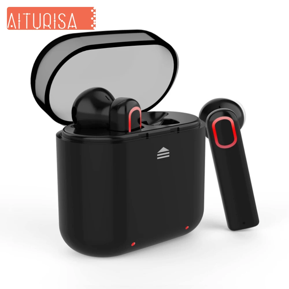 Bluetooth 5.0 Headphones Automatic Pairing Binaural Call True Wireless Earphones Support Volume Adjustment Stereo Sound Effect
Bluetooth 5.0 Headphones Automatic Pairing Binaural Call True Wireless Earphones Support Volume Adjustment Stereo Sound Effect