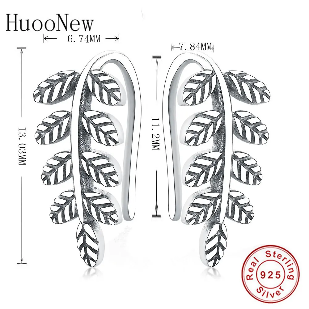Spring Foliage Leaf Stud Earrings 2019 Brincos Branch Leaves Luxury 925 Sterling Silver Earring For Women Gift Berloque Pulseras
Spring Foliage Leaf Stud Earrings 2019 Brincos Branch Leaves Luxury 925 Sterling Silver Earring For Women Gift Berloque Pulseras