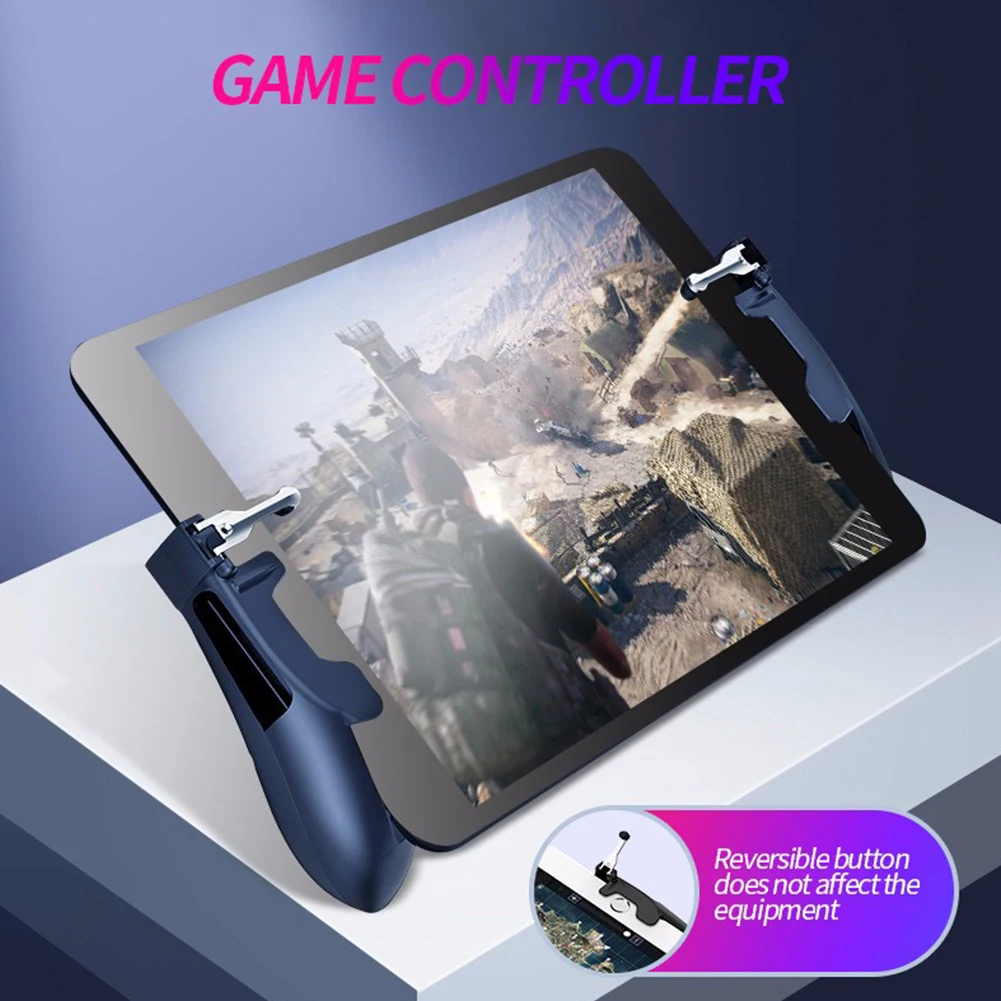 Mobile Game Shooter Trigger Controller for PUBG for Apple Pad Free Fire Button Joystick Handle for Xioami Huawei Samsung Tablet
Mobile Game Shooter Trigger Controller for PUBG for Apple Pad Free Fire Button Joystick Handle for Xioami Huawei Samsung Tablet