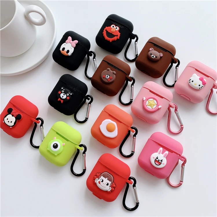 Cartoon Characters Hello Kitty Mickey Minnie Cute Protector Silicone Case For Apple Airpods Bluetooth Earphone Bag Cover
Cartoon Characters Hello Kitty Mickey Minnie Cute Protector Silicone Case For Apple Airpods Bluetooth Earphone Bag Cover