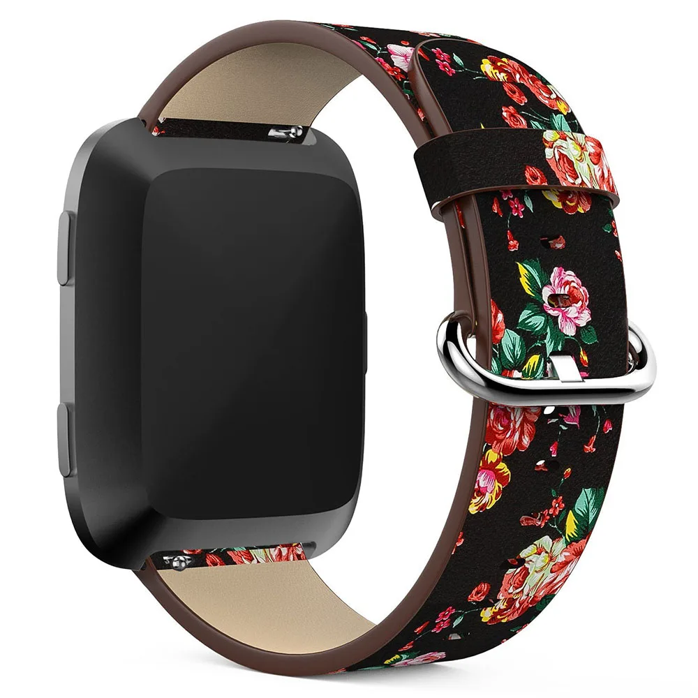 Watch Band Leather peony Print for Fitbit Versa Replacement Watch Accessories Wristbands Strap Bracelet Flower Strap Correa Relo
Watch Band Leather peony Print for Fitbit Versa Replacement Watch Accessories Wristbands Strap Bracelet Flower Strap Correa Relo