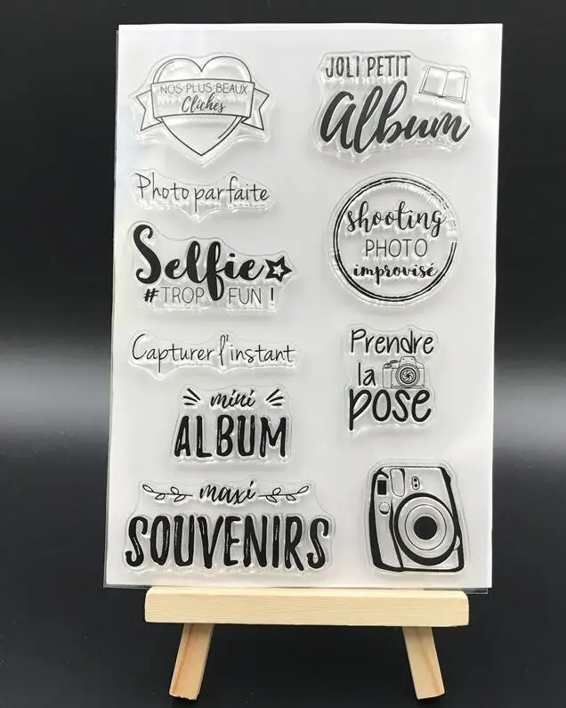 Camera Souvenirs Transparent Clear Silicone Stamp Seal DIY Scrapbooking photo Album A0281
Camera Souvenirs Transparent Clear Silicone Stamp Seal DIY Scrapbooking photo Album A0281