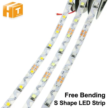 LED Strip 2835 Free Bending S Shape LED Strip DC12V Flexible LED Light 60LED/m 5m/Lot for Channel Letter.
LED Strip 2835 Free Bending S Shape LED Strip DC12V Flexible LED Light 60LED/m 5m/Lot for Channel Letter.