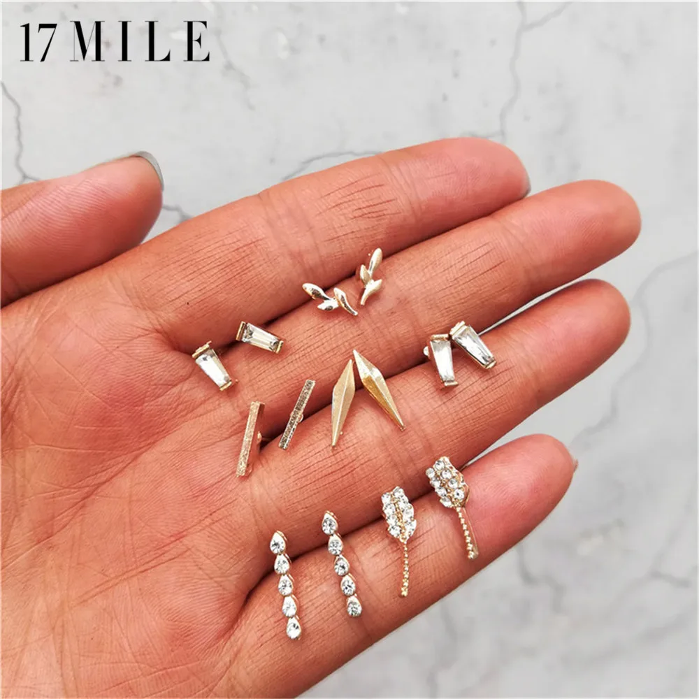 Fashion Geometric Wheat Ear Leaves Stud Earring Sets For Women Crystal Statement Earrings Female Brincos Party Jewelry Gift 2018
Fashion Geometric Wheat Ear Leaves Stud Earring Sets For Women Crystal Statement Earrings Female Brincos Party Jewelry Gift 2018