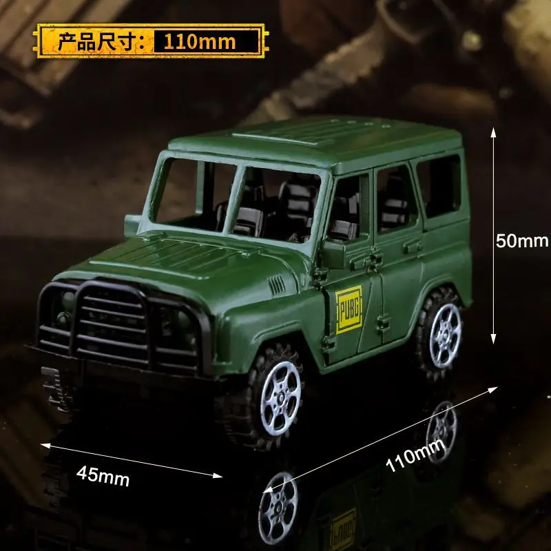 Game PUBG Off-road Jeep Cosplay Costumes Accessories Accessories Playerunknown Battlefields Alloy Jeep Model Car Toy Collectible
Game PUBG Off-road Jeep Cosplay Costumes Accessories Accessories Playerunknown Battlefields Alloy Jeep Model Car Toy Collectible