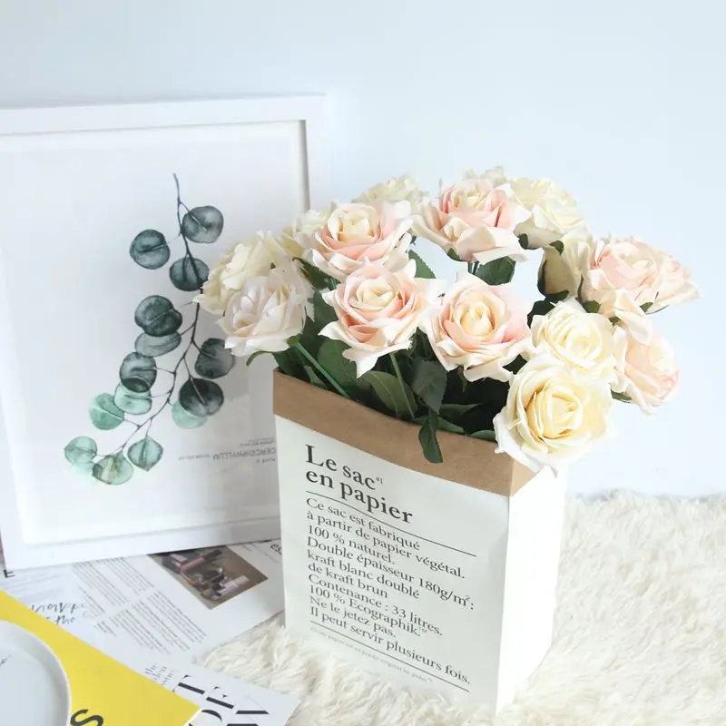 10 Pieces / Pack 43CM Home Decorative Flowers 7 Colors PE Foam Artificial Rose Flowers For Wedding Valentine's Day Decoration
10 Pieces / Pack 43CM Home Decorative Flowers 7 Colors PE Foam Artificial Rose Flowers For Wedding Valentine's Day Decoration