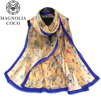 MAGNOLIA Brand Spring Winter Scarf Women Fashion Long Echarpe Flower Printed Scarves Ladies Stoles Warm Shawls Hijab 
MAGNOLIA Brand Spring Winter Scarf Women Fashion Long Echarpe Flower Printed Scarves Ladies Stoles Warm Shawls Hijab