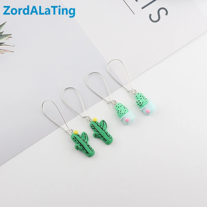 2019 fashion new resin green cactus girl style cartoon korean earrings for women original handmade earring drop hot sale pendant
2019 fashion new resin green cactus girl style cartoon korean earrings for women original handmade earring drop hot sale pendant