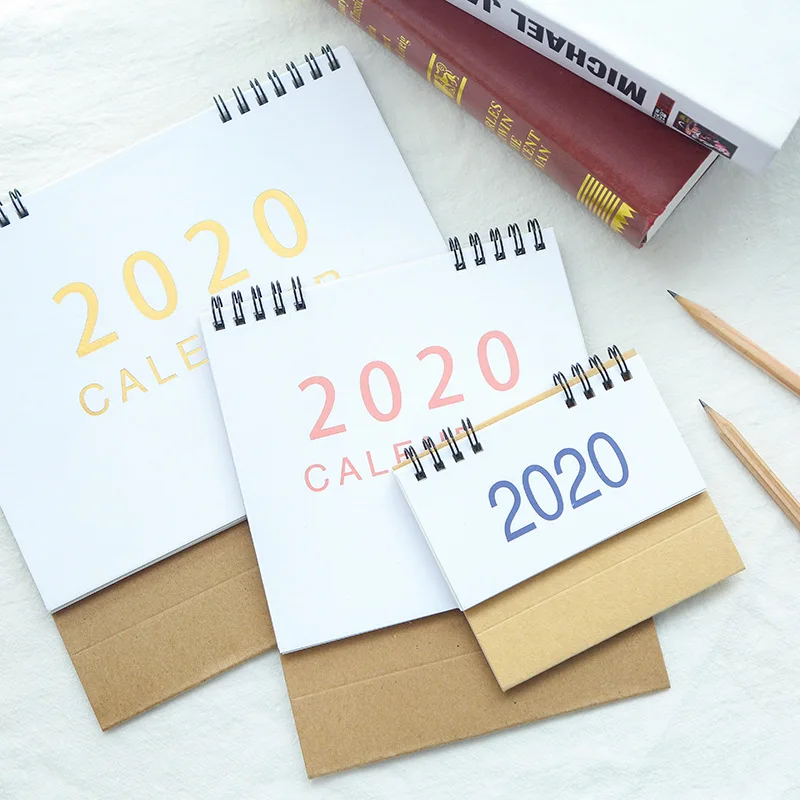 2020 Year Retro Kraft Paper Calendar Simple Desktop Calendar Daily Schedule Planner 2019.08-2020.12 S/M/L
2020 Year Retro Kraft Paper Calendar Simple Desktop Calendar Daily Schedule Planner 2019.08-2020.12 S/M/L