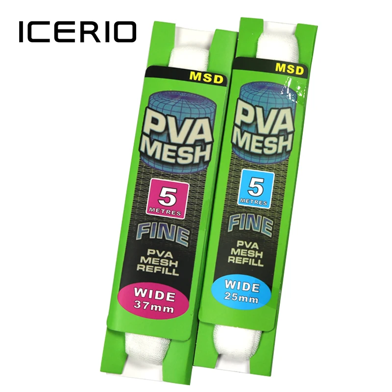 ICERIO 5m/card Carp Fishing PVA Mesh Refill for Hook Bait Feeder Boillie Rigging Bag
ICERIO 5m/card Carp Fishing PVA Mesh Refill for Hook Bait Feeder Boillie Rigging Bag