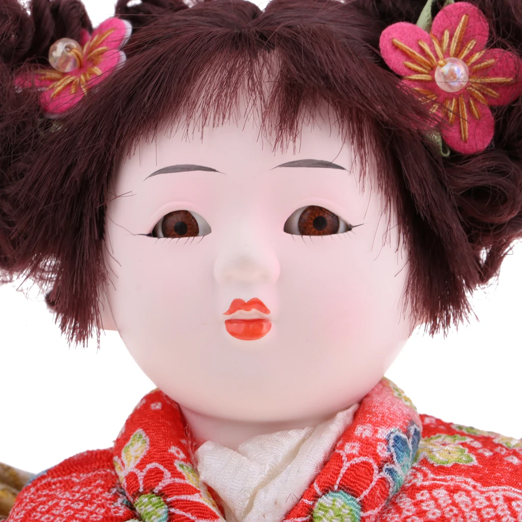 Фото Нежное японское кимоно 9 дюймов конский хвост Восточная модель Фигурка кукол