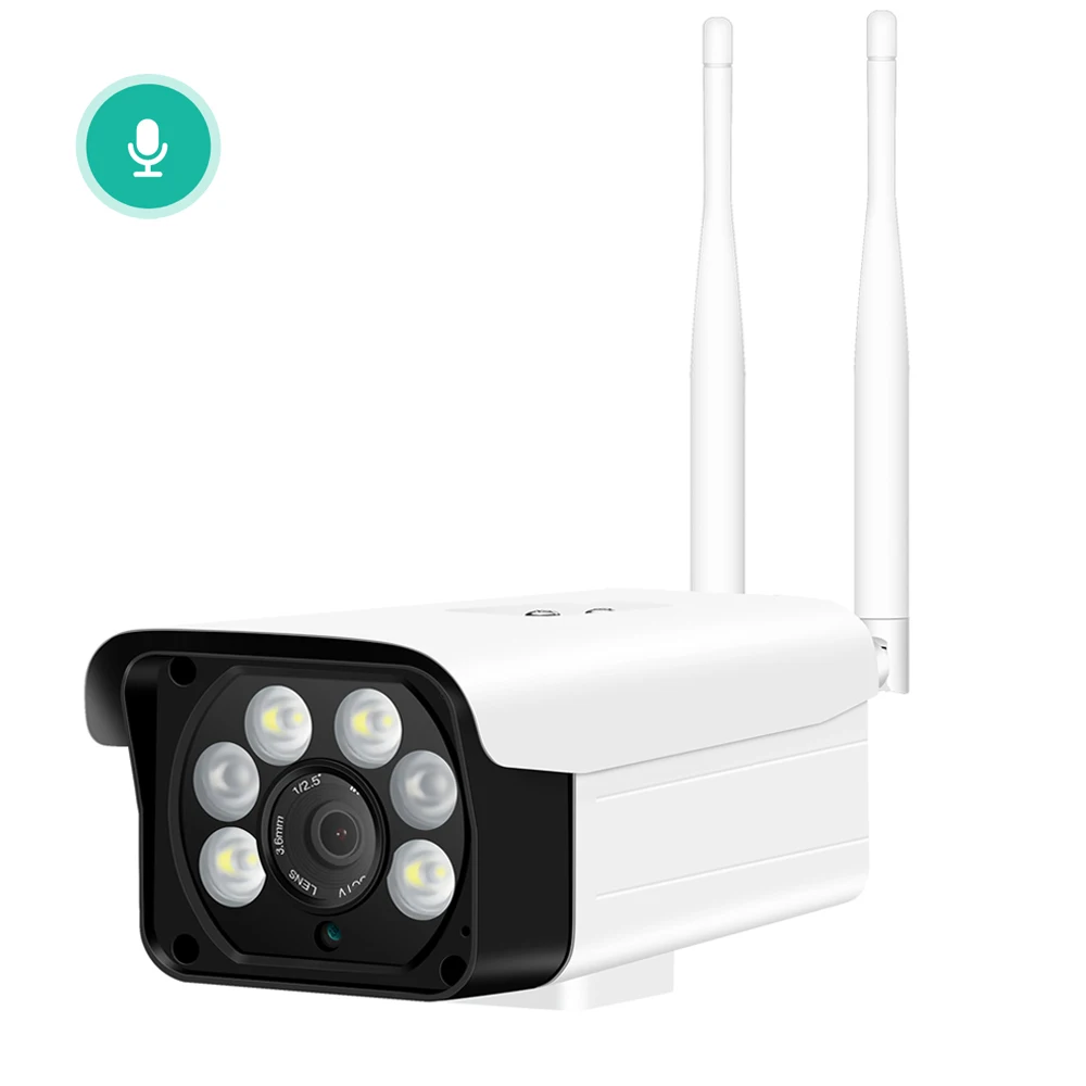 BESDER 1080P Two Way Audio Wireless IP Camera 4pcs White LEDs & 2pcs IR LED P2P IR 40m CCTV Outdoor Wireless Security IP Camera
BESDER 1080P Two Way Audio Wireless IP Camera 4pcs White LEDs & 2pcs IR LED P2P IR 40m CCTV Outdoor Wireless Security IP Camera