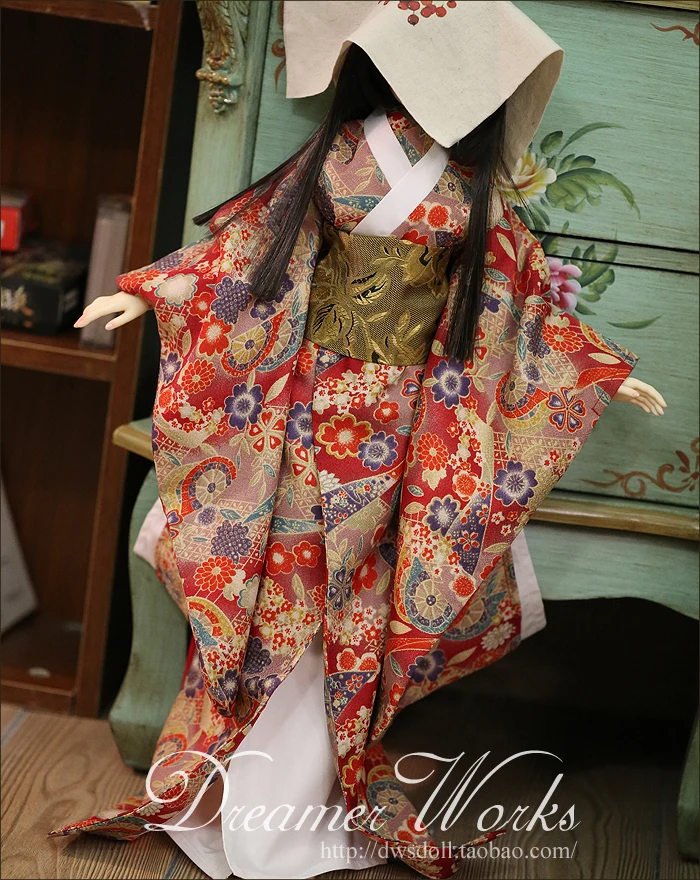 1/4 1/3 scale BJD Japanese kimono for SD clothing BJD doll accessories,Not included doll,shoes,wig,and other accessories 18D1254
1/4 1/3 scale BJD Japanese kimono for SD clothing BJD doll accessories,Not included doll,shoes,wig,and other accessories 18D1254