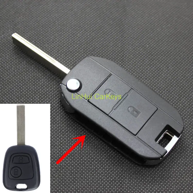 PINECONE Key Case for PEUGEOT 307 Car Key 2 Buttons Uncut Brass Blade Type 2 Modified Remote Blank Key Shell 1PC
PINECONE Key Case for PEUGEOT 307 Car Key 2 Buttons Uncut Brass Blade Type 2 Modified Remote Blank Key Shell 1PC