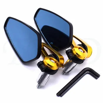 Universal Motorcycle rearview mirror Moto aluminum 7/8" 22mm handlebar rod end side mirror motorbik For Yamaha XT600E
Universal Motorcycle rearview mirror Moto aluminum 7/8" 22mm handlebar rod end side mirror motorbik For Yamaha XT600E