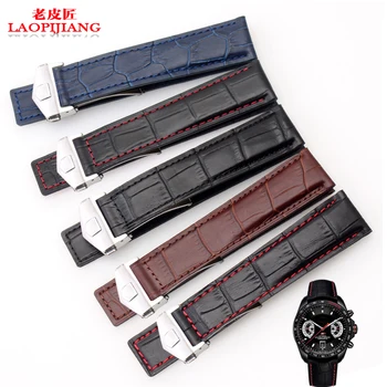 laopijiang quality natural leather strap 19mm 20mm 22mm black brown blue special buckle watchband men watch band strap
laopijiang quality natural leather strap 19mm 20mm 22mm black brown blue special buckle watchband men watch band strap