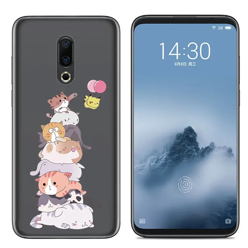 Arvin Silicone Case for Meizu 16 16X 16th 16 Plus Soft TPU Back Cover for Meizu M5C MX6 M6S Pro 6 M5 note M6 note Protect Fundas (8)