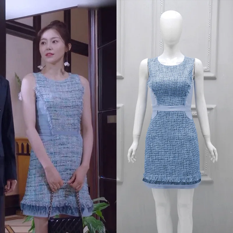 Against The Current You Wear High Honey Huang Mengying with The Same Spring 2019 New Small Fragrant Style Sleeveless Dress Women
Against The Current You Wear High Honey Huang Mengying with The Same Spring 2019 New Small Fragrant Style Sleeveless Dress Women