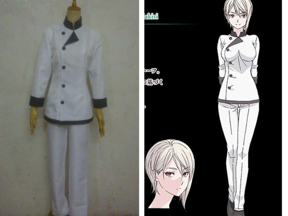 Free shipping Shokugeki no Soma Cosplay Anime Cartoon Halloween Cos Alice Nakiri Man Woman chef Cosplay Costume
Free shipping Shokugeki no Soma Cosplay Anime Cartoon Halloween Cos Alice Nakiri Man Woman chef Cosplay Costume