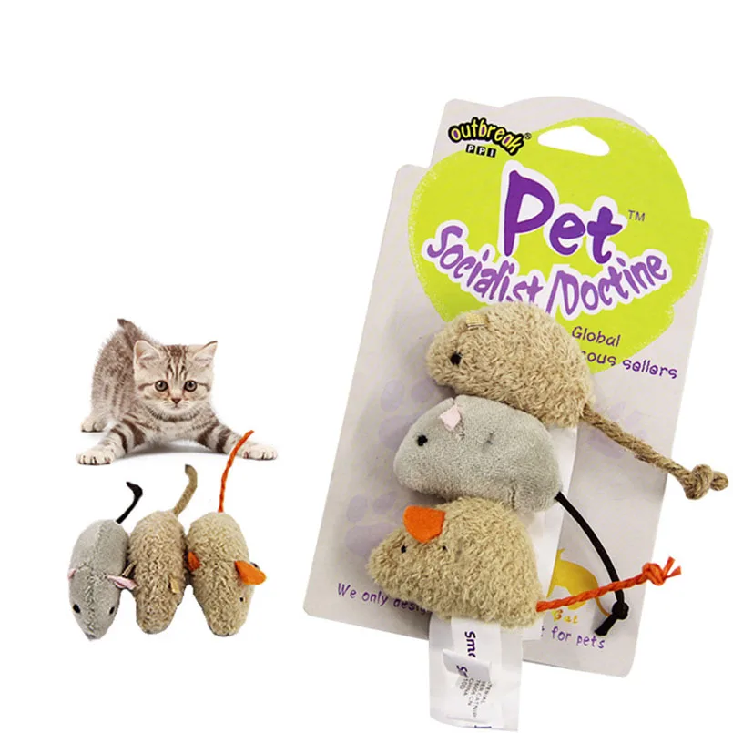 Interactive Pet Cats Scratch Mouse Toys Interesting Goods For Cats Random Color 3 pieces 1 set Mice Toys Pet Supplies Products
Interactive Pet Cats Scratch Mouse Toys Interesting Goods For Cats Random Color 3 pieces 1 set Mice Toys Pet Supplies Products