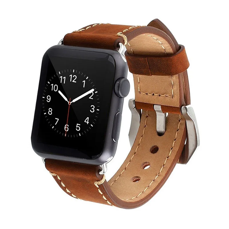 Genuine Leather Strap For Apple Watch 44mm Cowhide Watchband Wrist Band Bracelet For Iwatch Series 3 Band 38mm 42mm
Genuine Leather Strap For Apple Watch 44mm Cowhide Watchband Wrist Band Bracelet For Iwatch Series 3 Band 38mm 42mm
