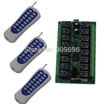 DC 24V 16CH wireless remote control switch power switch systerm transmitter receiver for electronic door window
DC 24V 16CH wireless remote control switch power switch systerm transmitter receiver for electronic door window