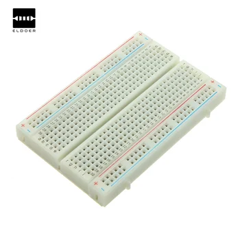 Excellent Quality Solderless PCB Breadboard Protoboard for Bus Test Circuit Board 400 Tie Points 8.2cm x 5.5cm x1cm
Excellent Quality Solderless PCB Breadboard Protoboard for Bus Test Circuit Board 400 Tie Points 8.2cm x 5.5cm x1cm