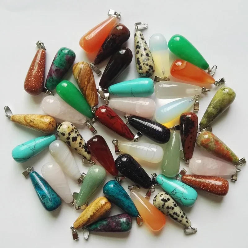 fashion mixed natural stone water Drop Necklaces & pendant for jewelry making charm Tiger eye opal onyx 50pcs/lot free shipping
fashion mixed natural stone water Drop Necklaces & pendant for jewelry making charm Tiger eye opal onyx 50pcs/lot free shipping