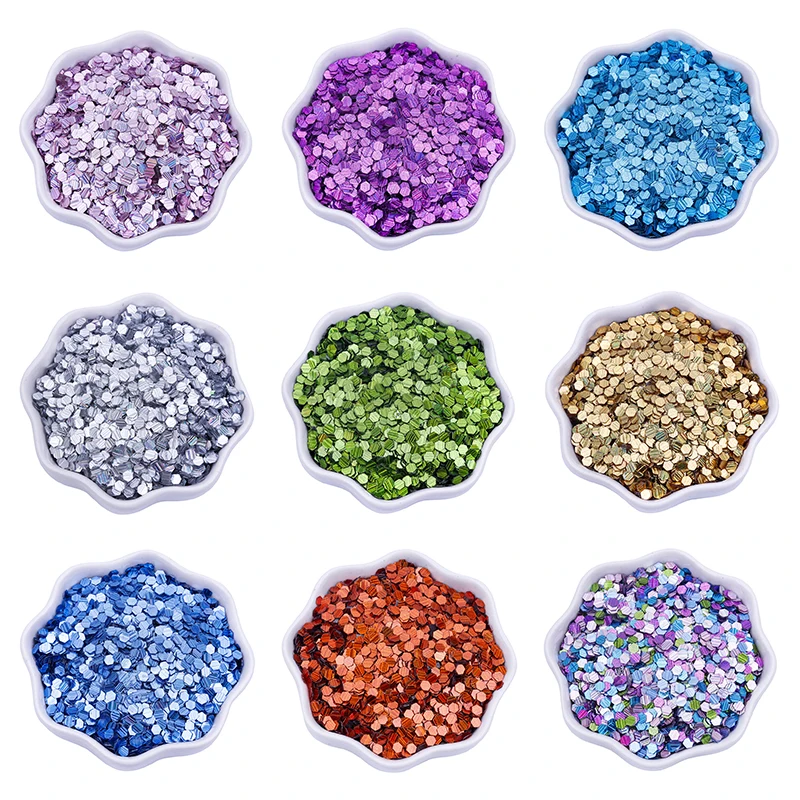 5500pcs (15g) 3mm Laser Hexagonal Paillette for DIY Craft Sewing Flake Rainbow Cup Sequin for Home & Wedding Decoration Confetti
5500pcs (15g) 3mm Laser Hexagonal Paillette for DIY Craft Sewing Flake Rainbow Cup Sequin for Home & Wedding Decoration Confetti