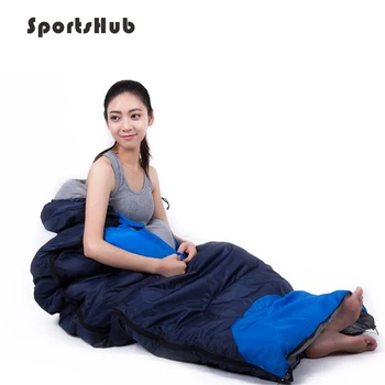 SPORTSHUB 1.1-1.8KGS (190+30)*75CM Outdoor Warm Cotton Envelope Sleeping Bag Ultra-small For Camping Hiking Climbing SES0044
SPORTSHUB 1.1-1.8KGS (190+30)*75CM Outdoor Warm Cotton Envelope Sleeping Bag Ultra-small For Camping Hiking Climbing SES0044