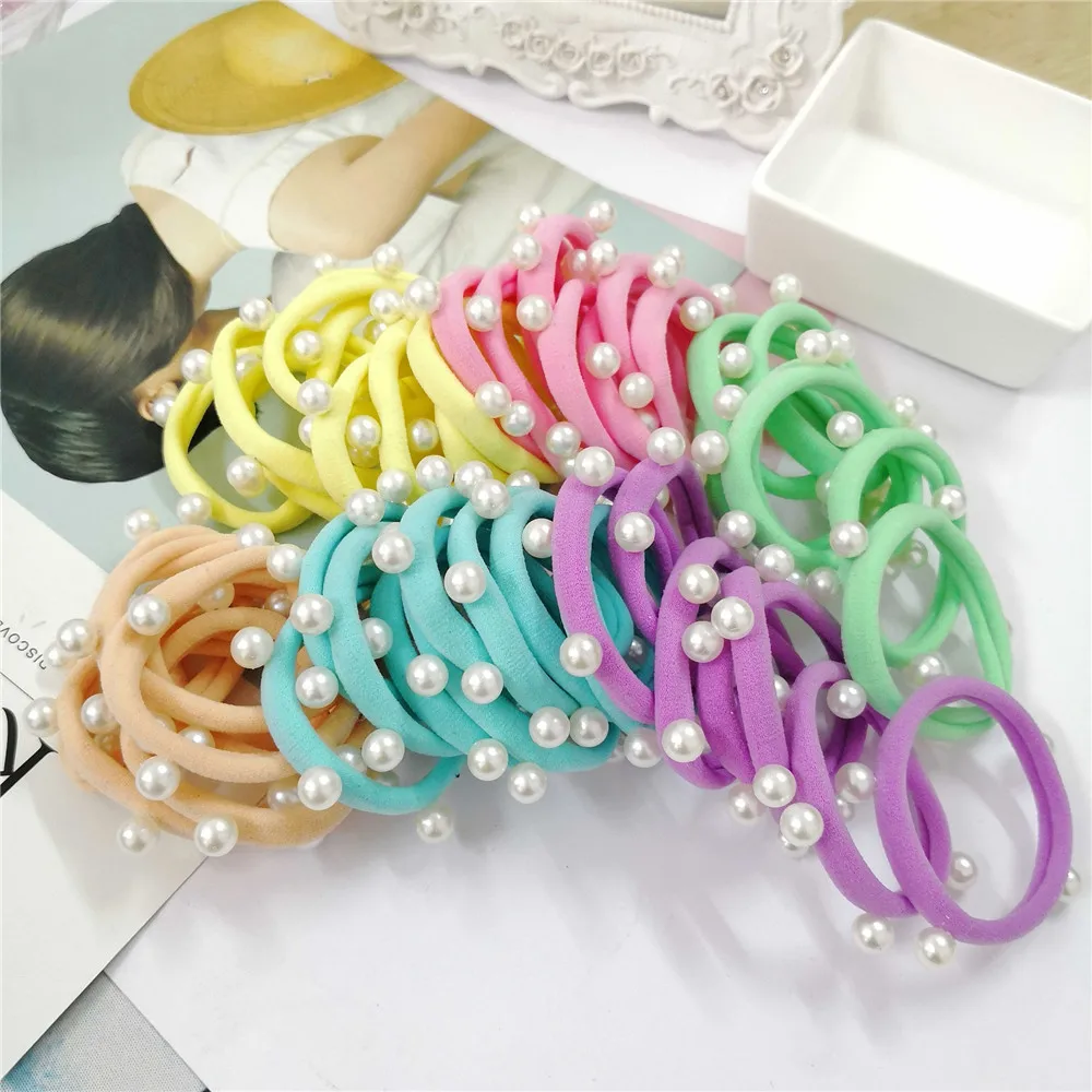 20 Pcs/lot Simulated Pearl Girls' Elastic Hair Ties Women Pastel Color Ponytail Holder Accessories PT118
20 Pcs/lot Simulated Pearl Girls' Elastic Hair Ties Women Pastel Color Ponytail Holder Accessories PT118