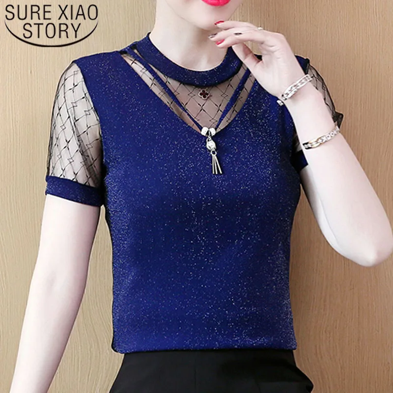 Shirts women t shirt 2019 ladies tops plus size women tops green tshirt short sleeve Beading chiffon shirt Solid O-Neck 4691 50
Shirts women t shirt 2019 ladies tops plus size women tops green tshirt short sleeve Beading chiffon shirt Solid O-Neck 4691 50