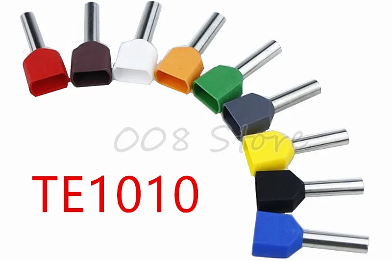 100PCS type double pipe insulated cold-press terminal Needle end Multicolor optional default red TE1010
100PCS type double pipe insulated cold-press terminal Needle end Multicolor optional default red TE1010