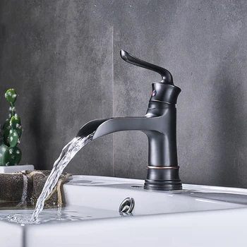 Single Handl ORB Chroem Faucets Bathroom Basin FaucetWaterfall Hot and Cold Water Mixer Faucet Without Cover 2 Available
Single Handl ORB Chroem Faucets Bathroom Basin FaucetWaterfall Hot and Cold Water Mixer Faucet Without Cover 2 Available