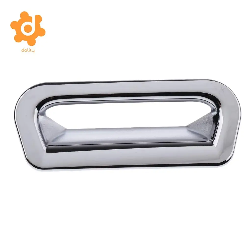Chrome Rear Trunk Door Handle Cover Cup Bowl for Honda CRV 12-15